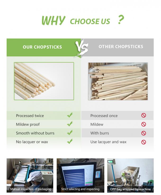 टेन्सोजे गोल चॉपस्टिक पांडा ले जाने के लिए खाद्य पैकेजिंग रामेन सुशी रेस्तरां बांस की छड़ें 12