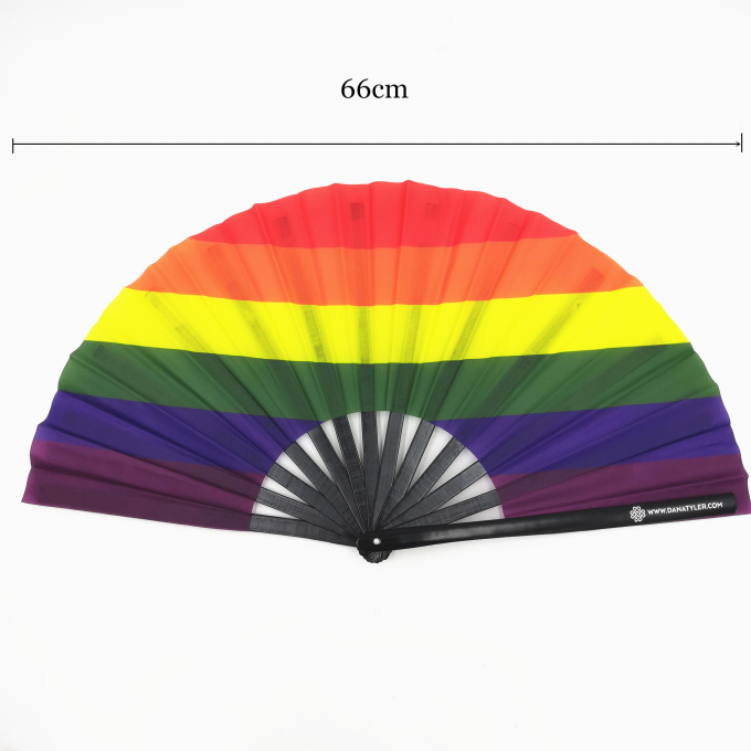 13 इंच कस्टम लोगो क्लैक फोल्डिंग हैंड फैन बड़ा फोल्डिंग बांस हैंड फैन ब्लैंक क्लैकिंग सब्लिमेशन फैन शादी और डांसिंग के लिए 3
