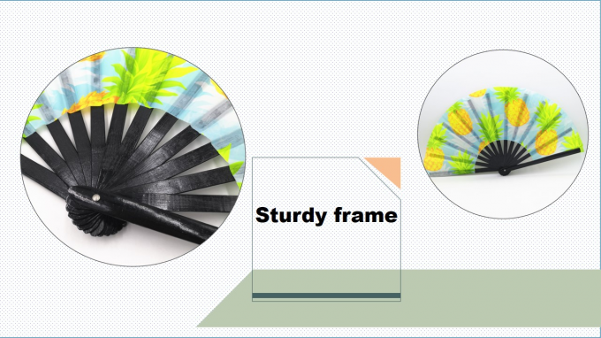 13 इंच कस्टम लोगो क्लैक फोल्डिंग हैंड फैन बड़ा फोल्डिंग बांस हैंड फैन ब्लैंक क्लैकिंग सब्लिमेशन फैन शादी और डांसिंग के लिए 5