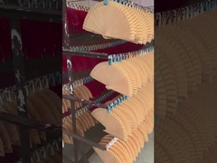 डबल साइड कस्टम बांस के एकॉर्डियन प्रशंसक