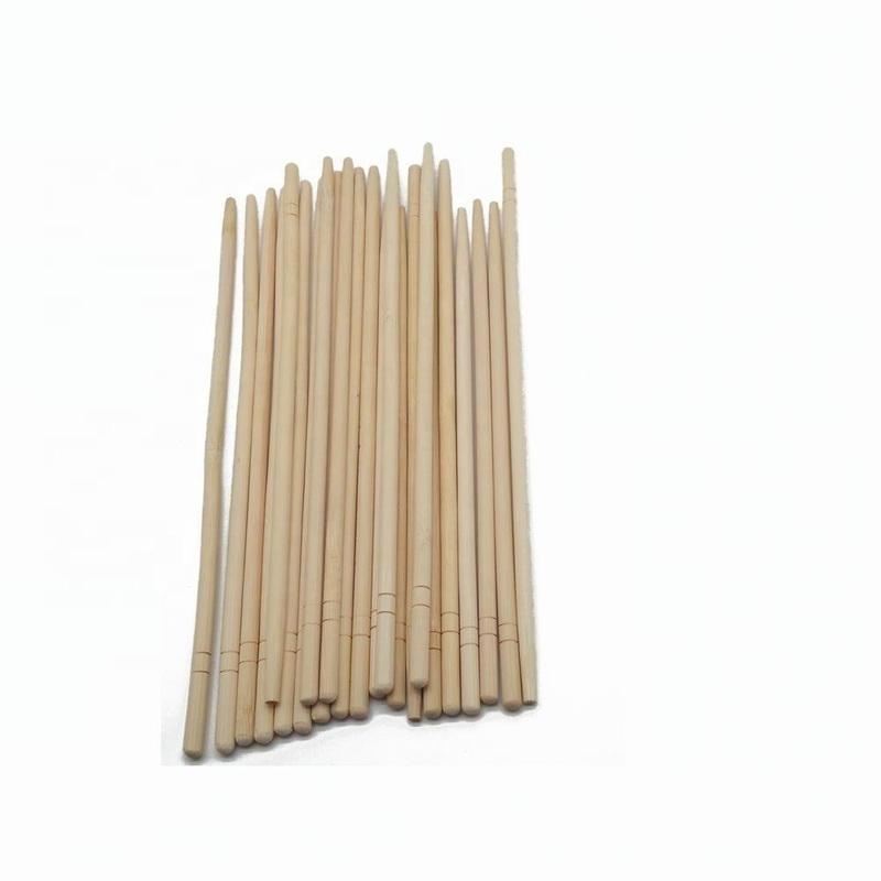 Eco-Friendly Disposable Bamboo Chopsticks 100prs/bag with 4.0-5.0mm Thickness and 180-230mm Length