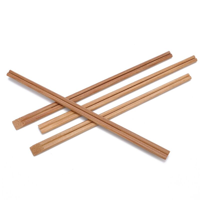 21cm/24cm 4.8mm-5.0mm Natural Moso Bamboo Chopsticks Disposable Eco-Friendly Chopsticks for Restaurant and Household