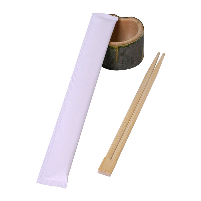 Eco-Friendly Disposable Bamboo Chopsticks with Custom Logo and OPP Packed for Restaurants and Takeaway