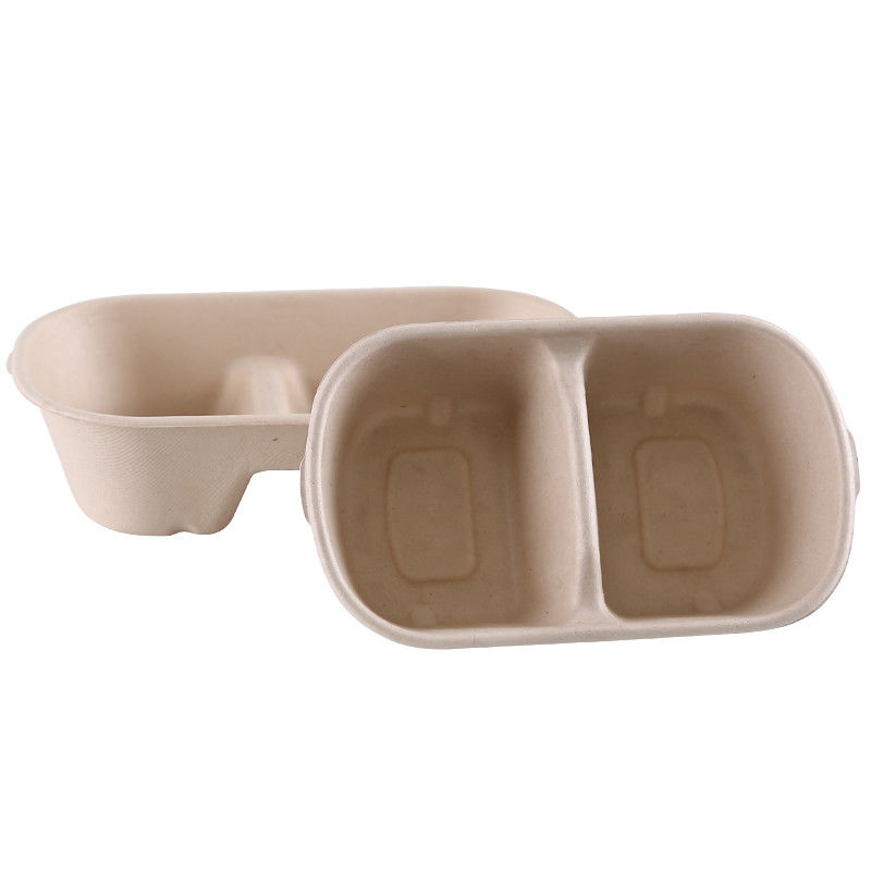 100% Compostable Biodegradable Food Container Pulp Packaging Box